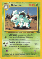 Carte Pokémon Nidorina 40/64 Peu commune Jungle (JCC)