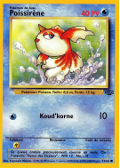 Carte Pokémon Poissirène 53/64 Commune Jungle (JCC)