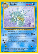 Carte Pokémon Seadra 63/110 Peu commune Legendary Collection