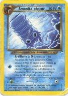 Carte Pokémon Amonita obscur 37/105 Peu commune Neo Destiny