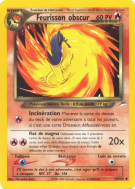 Carte Pokémon Feurisson obscur 39/105 Peu commune Neo Destiny