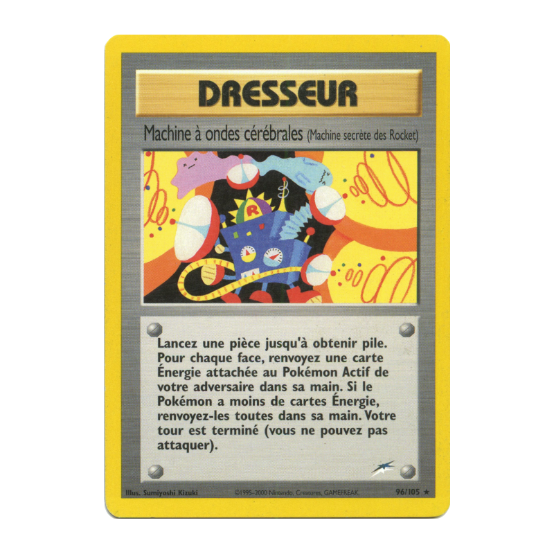 Carte Pokémon Machine à ondes cérébrales 96/105 Rare Neo Destiny