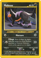 Carte Pokémon Malosse 39/75 Peu commune Neo Discovery