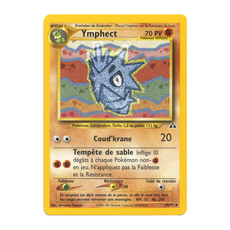 Carte Pokémon Ymphect 45/75 Peu commune Neo Discovery