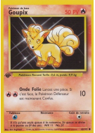 Carte Pokémon Goupix 68/102 Commune Set de Base