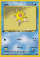 Carte Pokémon Stari 65/102 Commune Set de Base