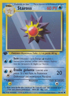 Carte Pokémon Staross 64/102 Commune Set de Base