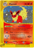 Carte Pokémon Flareon H7/H32 Holographique Skyridge