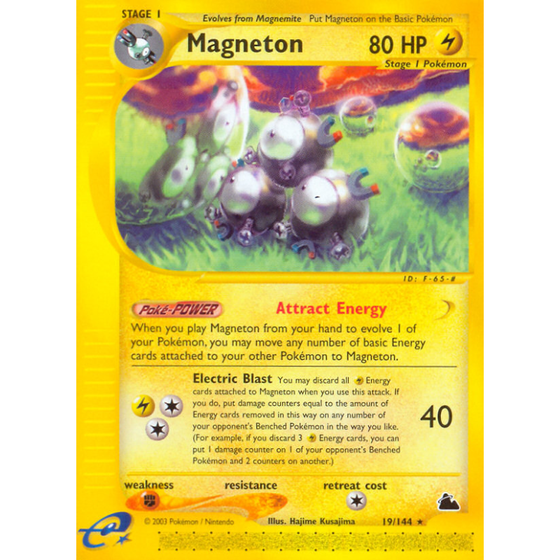 Carte Pokémon Magneton 19/144 Rare Skyridge