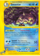 Carte Pokémon Omastar 23/144 Rare Skyridge
