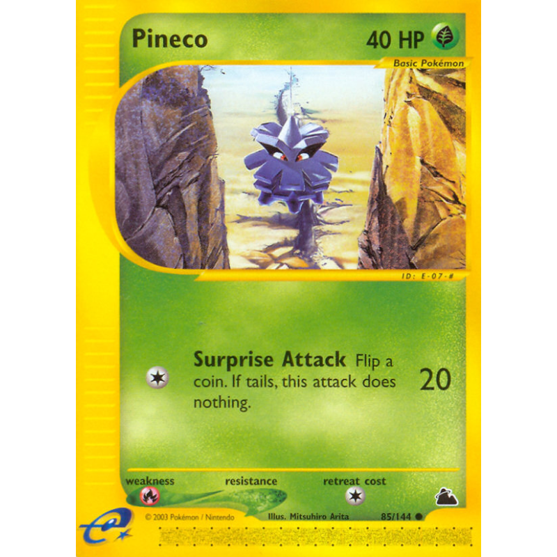 Carte Pokémon Pineco 85/144 Commune Skyridge