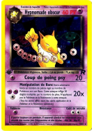 Carte Pokémon Hypnomade obscur 9/82 Holographique Team Rocket (JCC)