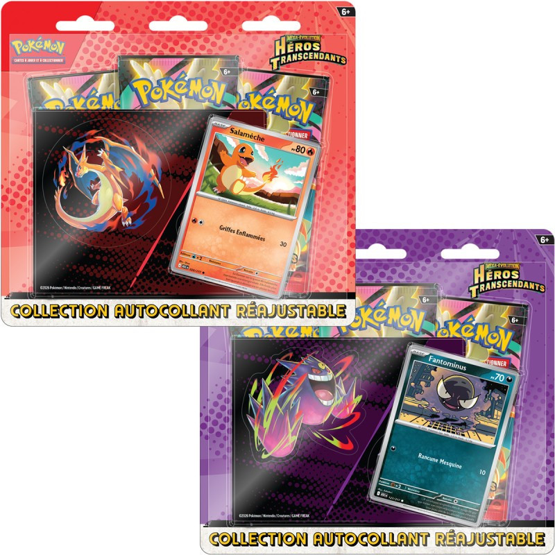 Pokémon – Tripack– Héros Transcendants – ME02.5 – en français