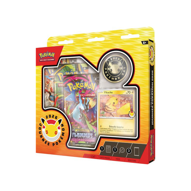 Pokémon – Coffret 30 Ans Journée 2026 Pikachu Pokémon Day – en Français