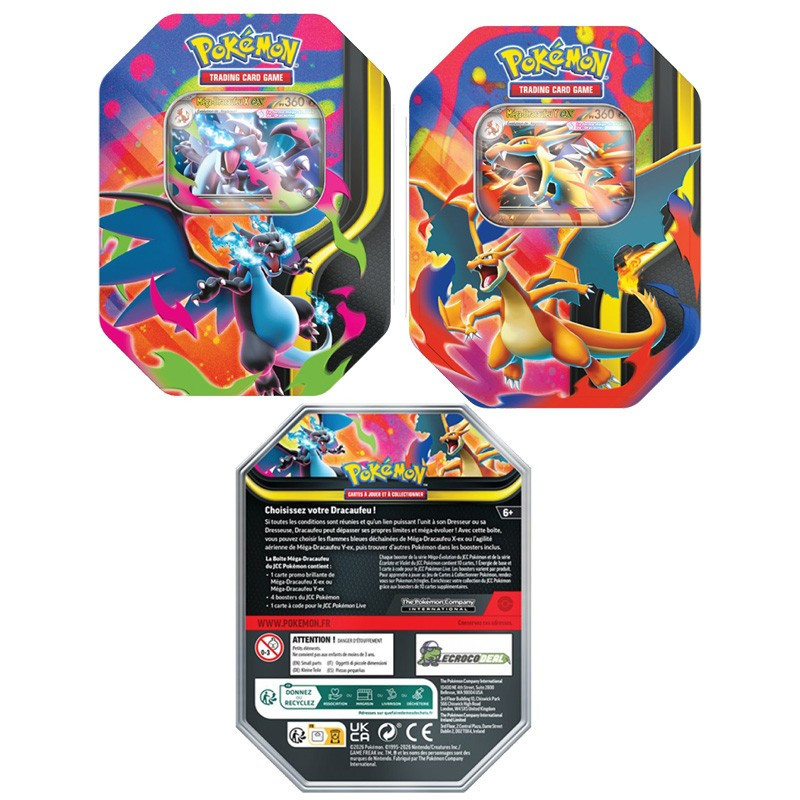 Pokémon - Pokébox - Méga Dracaufeu X & Y - en français