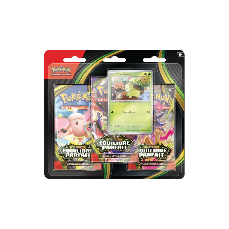 Pokémon – Tripack – Équilibre Parfait – ME03 – en français