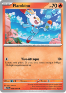 Carte Pokémon Flambino 036/217 Commune Héros Transcendants