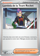 Carte Pokémon Lambda de la Team Rocket 207/217 Peu commune Héros Transcendants