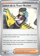 Carte Pokémon Lance de la Team Rocket 208/217 Peu commune Héros Transcendants