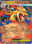 Carte Pokémon Méga-Dracaufeu Y-ex 022/217 Double rare Héros Transcendants