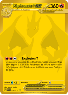 Carte Pokémon Méga-Dracaufeu Y-ex 294/217 Gold Héros Transcendants