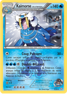 Carte Pokémon Kaimorse de la Team Aqua 5/34 Holographique Double Danger