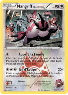 Carte Pokémon Mangriff de la Team Magma 22/34 Commune Double Danger