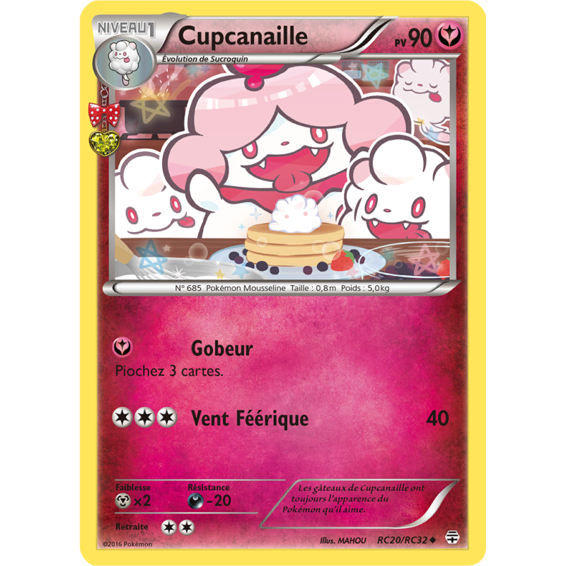 Carte Pokémon Cupcanaille RC20/RC32 Peu commune Générations (JCC)