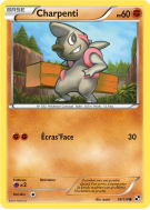 Carte Pokémon Charpenti 58/114 Commune Noir & Blanc (JCC)