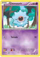 Carte Pokémon Chovsourir 50/114 Commune Noir & Blanc (JCC)