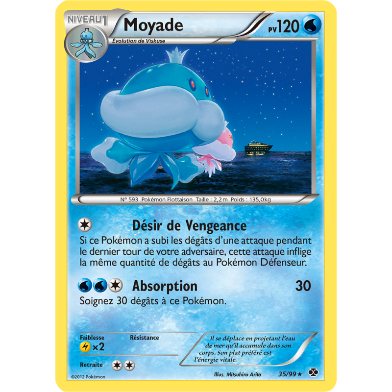 Carte Pokémon Moyade 35/99 Rare Destinées Futures