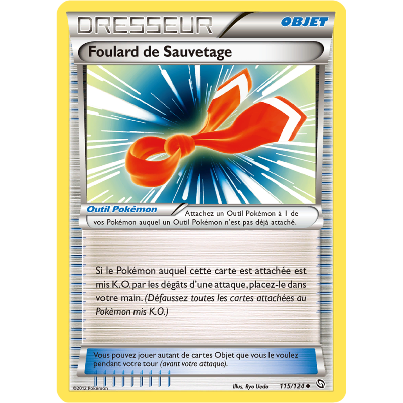 Carte Pokémon Foulard de Sauvetage 115/124 Peu commune Dragons Exaltés