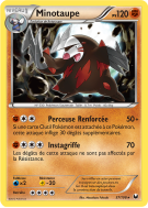 Carte Pokémon Minotaupe 57/108 Rare Explorateurs Obscurs