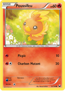 Carte Pokémon Poussifeu 15/108 Commune Explorateurs Obscurs