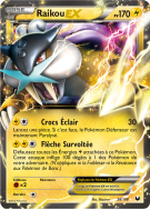 Carte Pokémon Raikou-EX 38/108 Ultra Rare Explorateurs Obscurs
