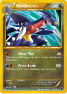 Carte Pokémon Carchacrok 120/116 Ultra Rare Glaciation Plasma