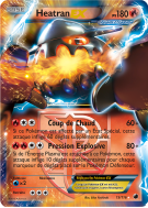 Carte Pokémon Heatran-EX 13/116 Ultra Rare Glaciation Plasma