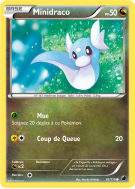 Carte Pokémon Minidraco 81/116 Commune Glaciation Plasma