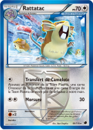 Carte Pokémon Rattatac 88/116 Rare Glaciation Plasma