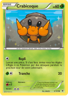 Carte Pokémon Crabicoque 6/101 Commune Nobles Victoires