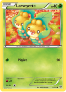 Carte Pokémon Larveyette 8/135 Commune Tempête Plasma