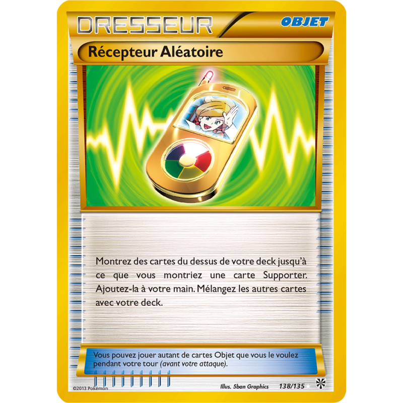 Carte Pokémon Récepteur Aléatoire 138/135 Ultra Rare Tempête Plasma