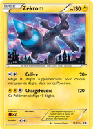 Carte Pokémon Zekrom 51/113 Holographique Trésors Légendaires