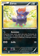 Carte Pokémon Zorua 89/113 Commune Trésors Légendaires