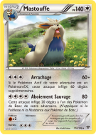 Carte Pokémon Mastouffe 110/146 Rare XY (JCC)