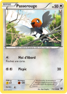 Carte Pokémon Passerouge 113/146 Commune XY (JCC)