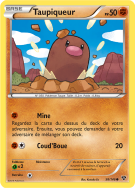 Carte Pokémon Taupiqueur 58/146 Commune XY (JCC)
