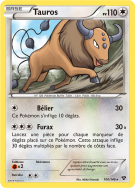 Carte Pokémon Tauros 100/146 Rare XY (JCC)
