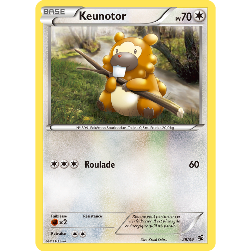 Carte Pokémon Keunotor 29/39 Aucune Bienvenue à Kalos