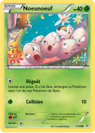 Carte Pokémon Noeunoeuf 1/108 Commune Ciel Rugissant